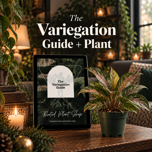Variegated Guide +4” Plant