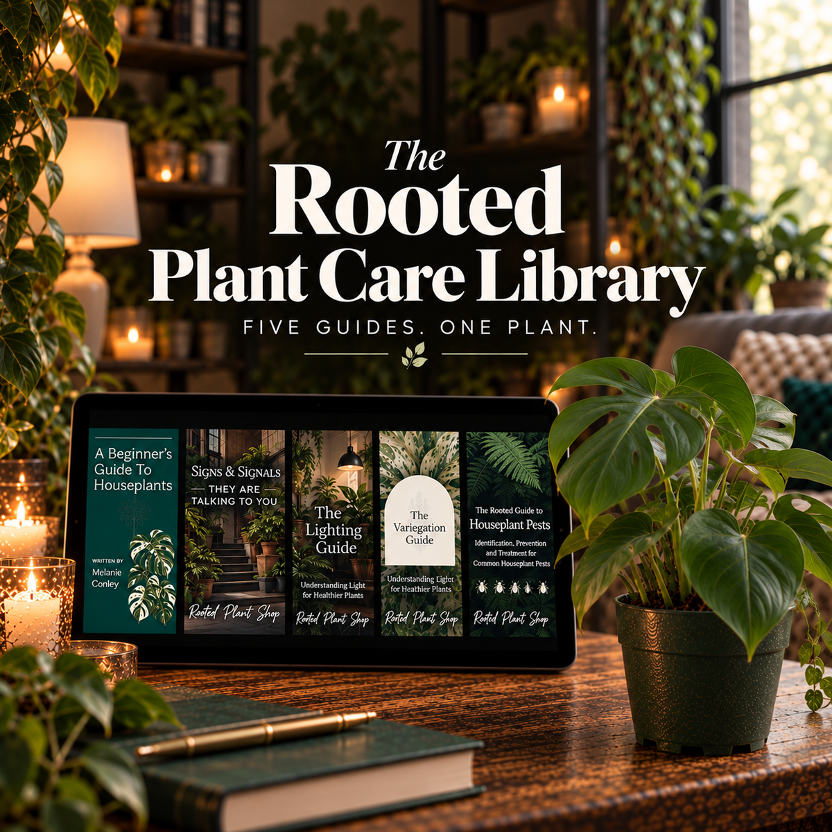Rooted Library 5 + 4”Plant