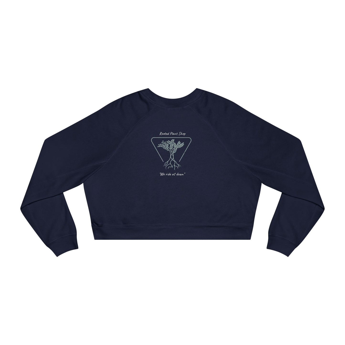 70% Isopropyl Alcohol Cropped Fleece Pullover