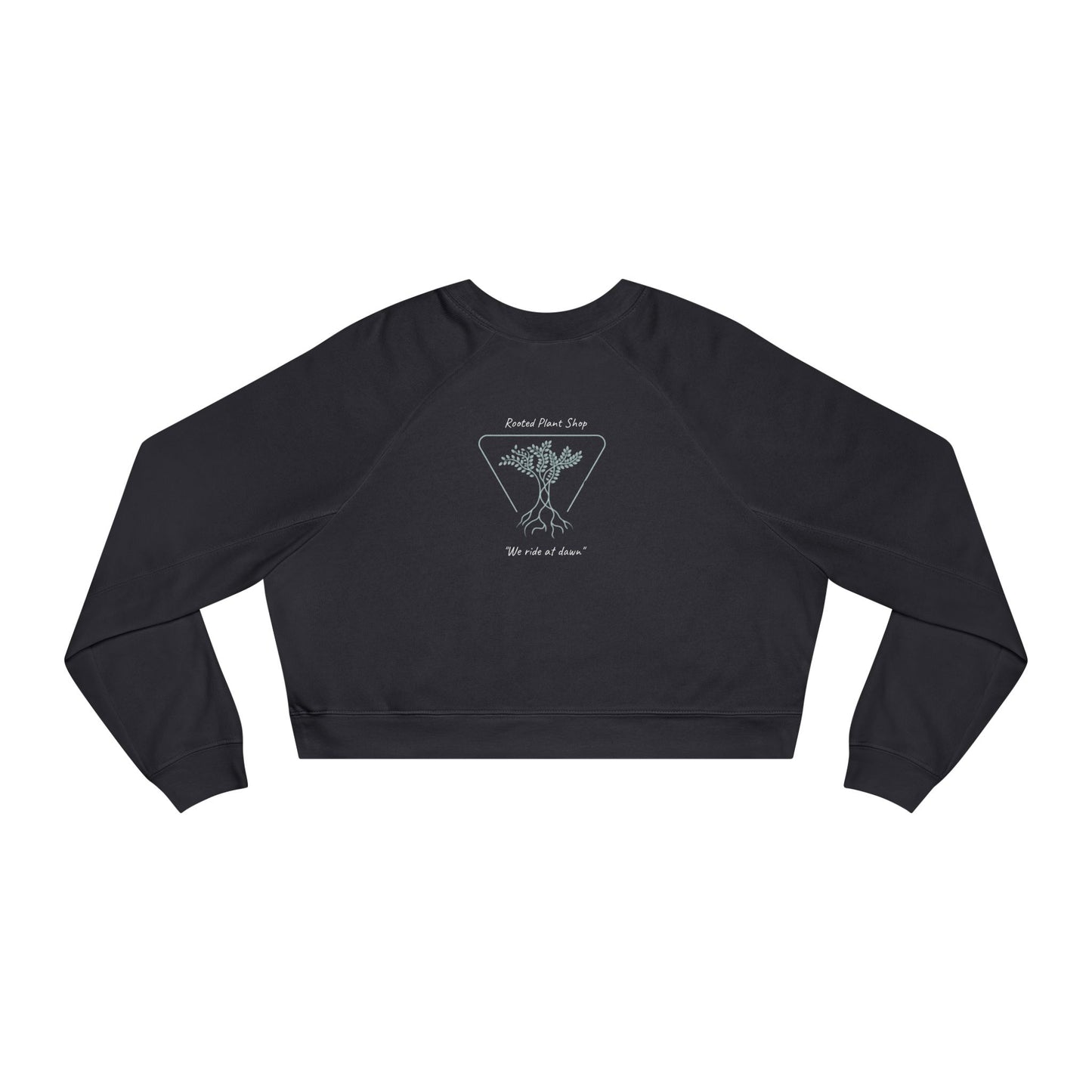 70% Isopropyl Alcohol Cropped Fleece Pullover