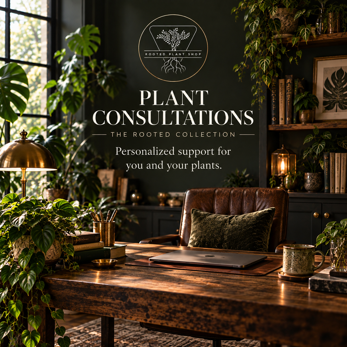 Rooted Plant Shop Consultation — $35