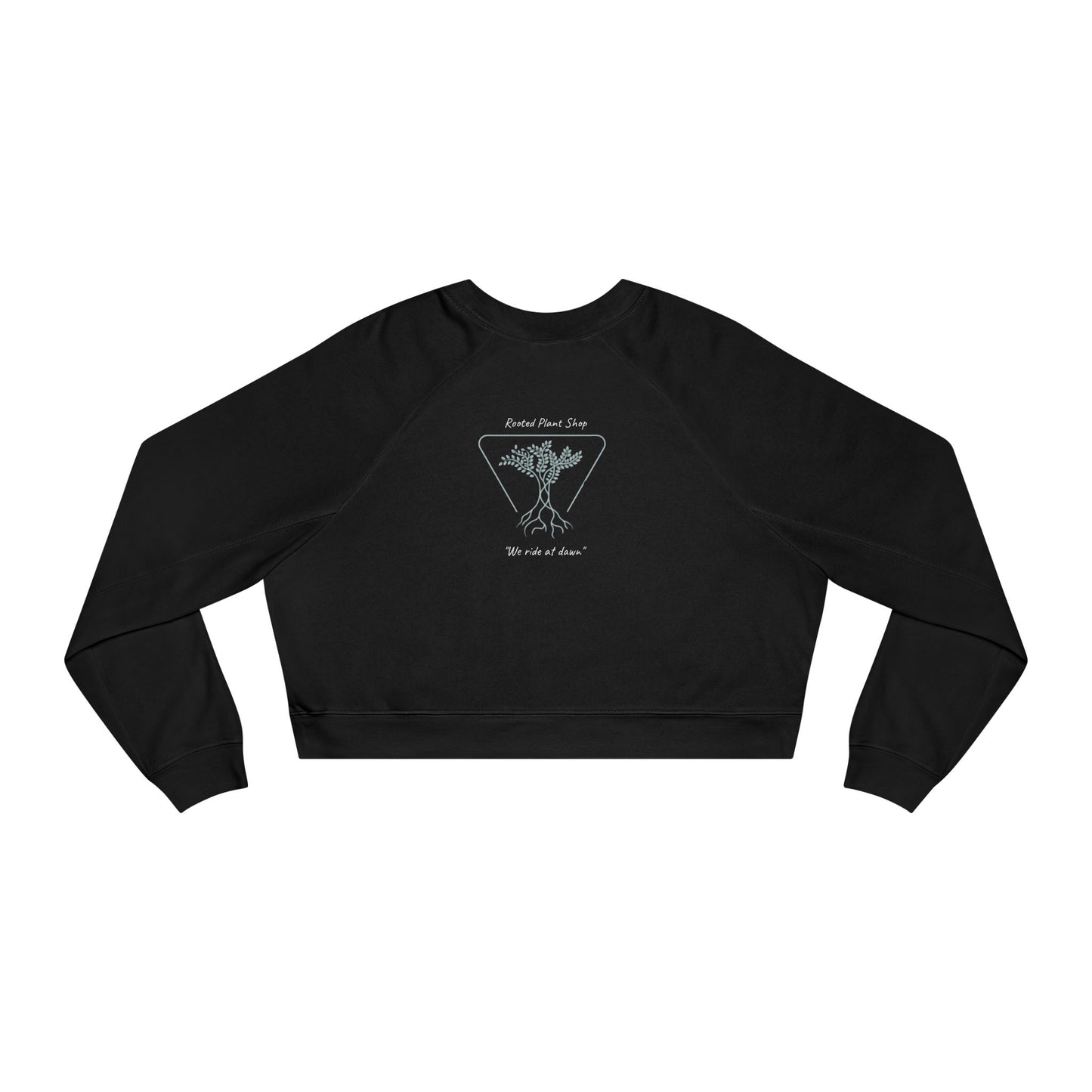 70% Isopropyl Alcohol Cropped Fleece Pullover