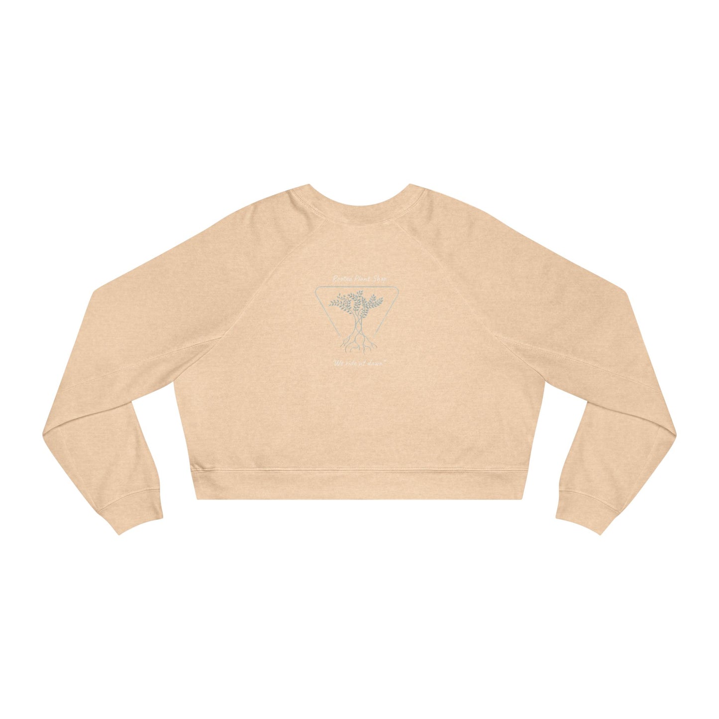 70% Isopropyl Alcohol Cropped Fleece Pullover