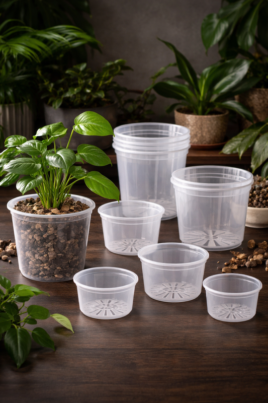 Nursery Pot 6” (clear)