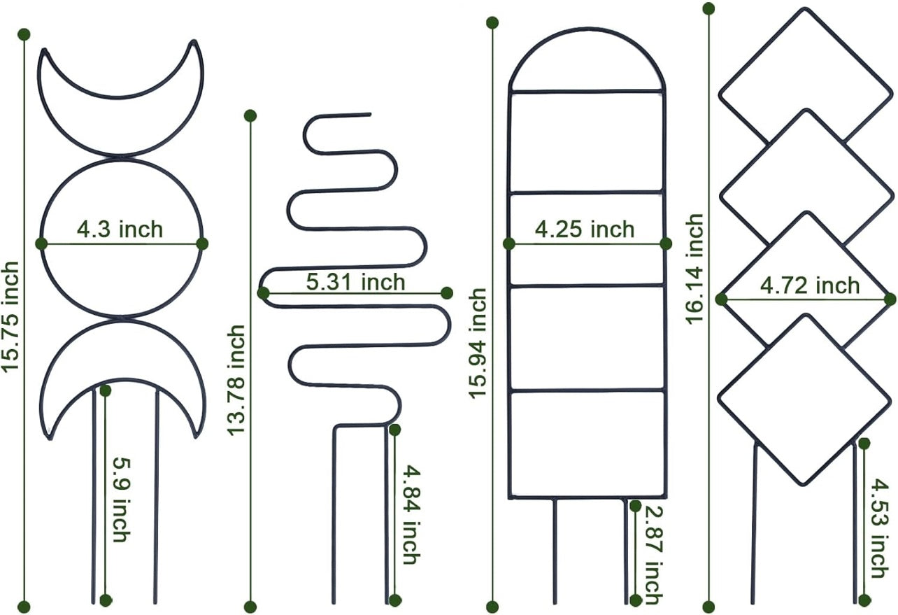 Trellis-8 different patterns